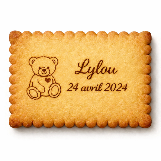 Biscuit Personnalisé Naissance Mariage Baptême Cadeau invité et demande