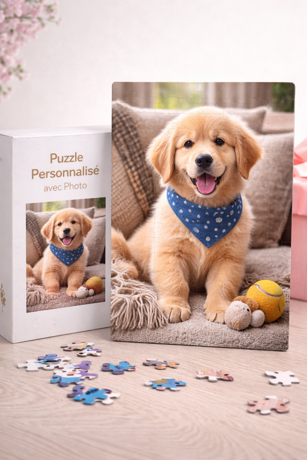 Puzzle Personnalisé 120 pièces avec photo - Souvenir photo unique