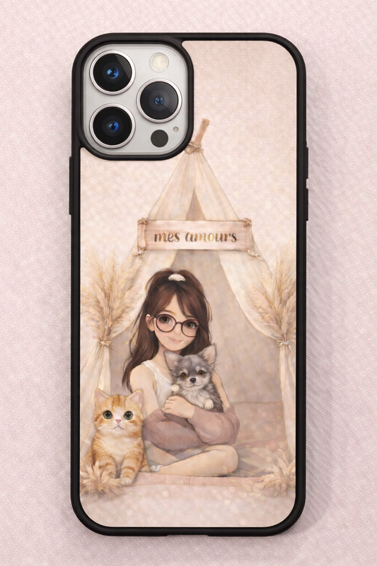 Coque téléphone Family - compatible iPhone, Samsung, Xiomi, Huawei, Oppo, Google Pixel