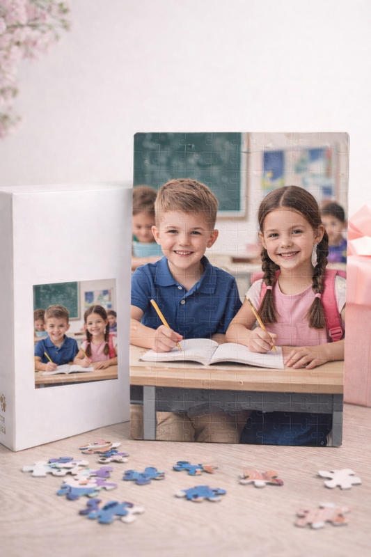 Puzzle Personnalisé 120 pièces avec photo - Souvenir photo unique