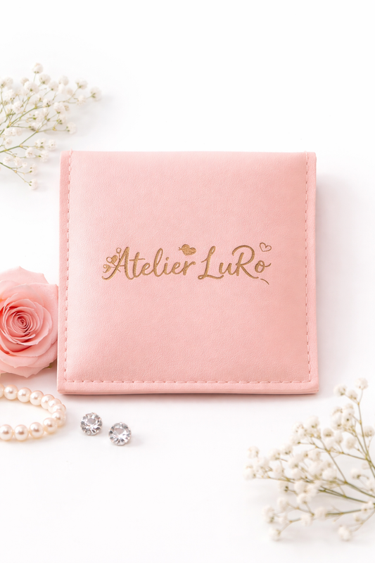 Pochette cadeau rose Atelier LuRo - Elégance et douceur